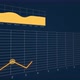Animation Of Financial Stock Data Technological Background With Growth Of Charts 4k - VideoHive Item for Sale