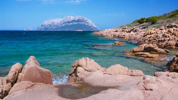 Isola Tavolara And Red Sardinia Coast, Italy