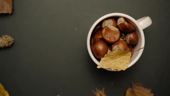 Chestnuts In Cups