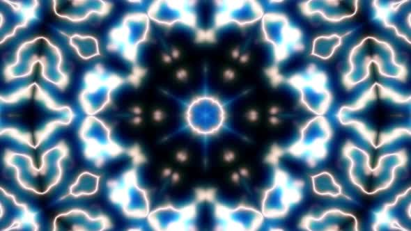 Mandala kaleidoscope fractal plasma effect