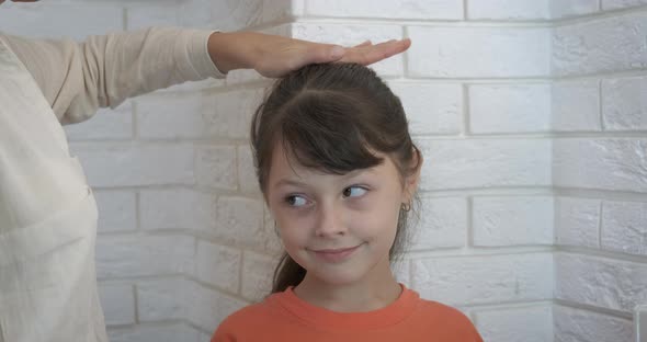 Child Being Measured