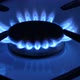 Gas stove burner closeup, stock footage - VideoHive Item for Sale