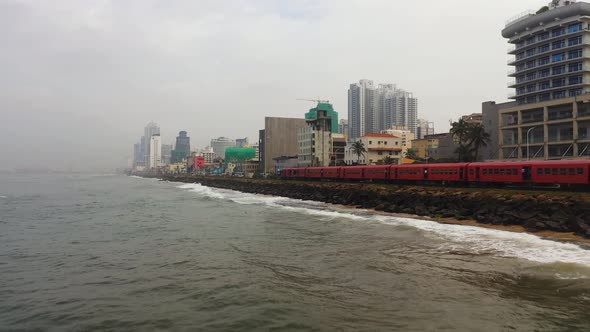 Railway in Colombo Sri Lanka