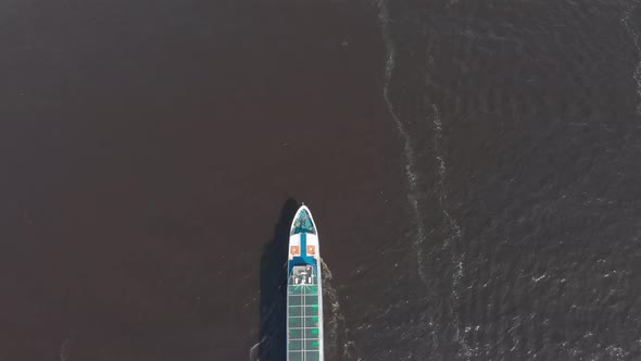 Pleasure Boat Top View