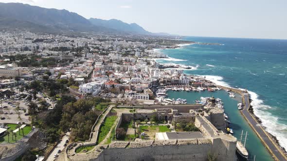 Fortress Kyrenia and TRNC City