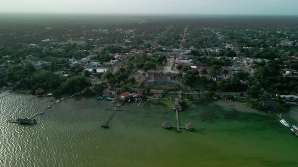 The Bacalar Lagoon in Quinatana Roo mexico