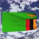 Zambia Flag Waving 4k - VideoHive Item for Sale