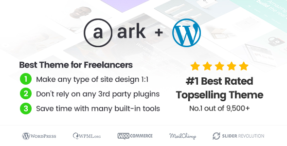Arka | Motyw WordPress stworzony dla freelancerów
