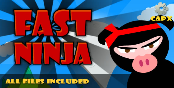 Fast Ninja (CAPX & HTML) + Admobs, Game!