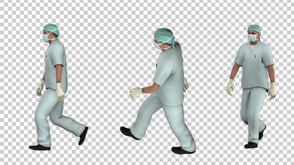 Doctor Walk Animations