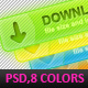 8 Download buttons - GraphicRiver Item for Sale
