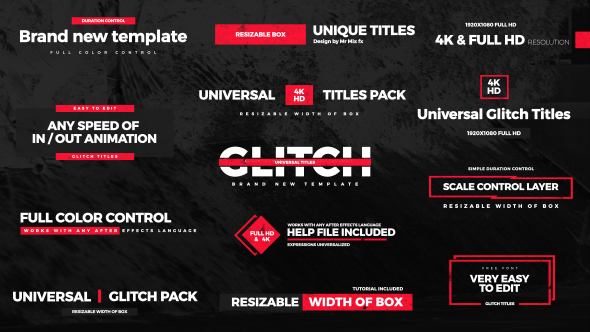 Universal Glitch Titles