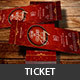 Oldies Goodies Party Ticket Template - GraphicRiver Item for Sale