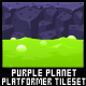 Purple Planet - Platformer Tileset - GraphicRiver Item for Sale