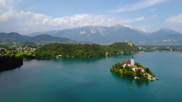 Slovenia Beautiful Nature - Resort Lake Bled.