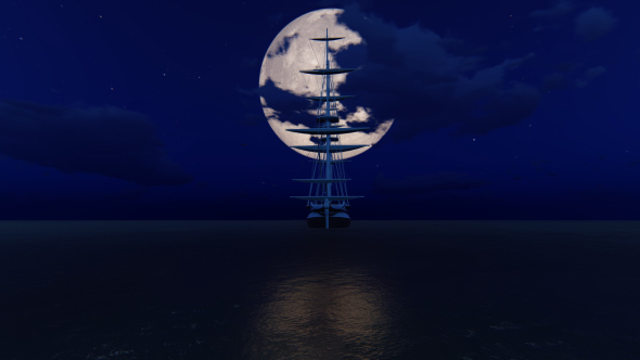 Moon and Ship alt