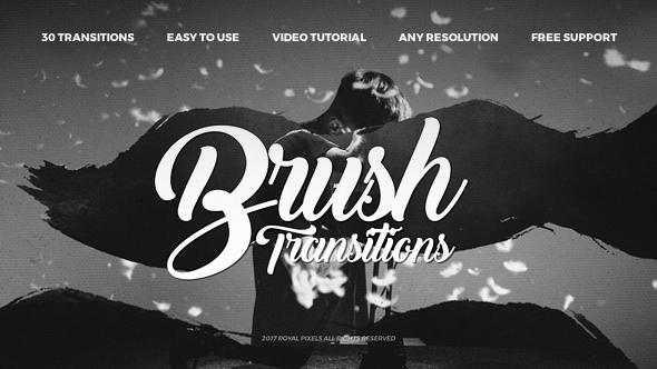 Paint Brush Transitions