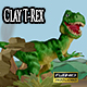 Clay Tyrannosaurus Rex - VideoHive Item for Sale