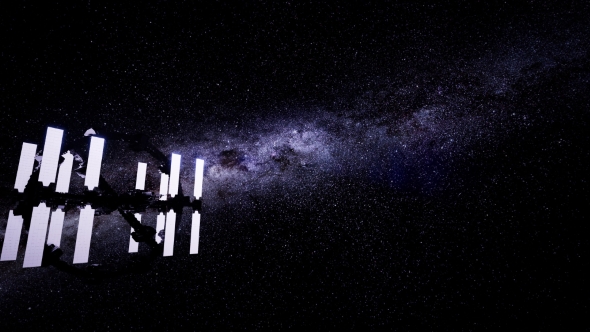 Spaceship Travelling Through the Universe alt