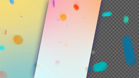 Sweet Colors Bokeh Background And Overlay V5