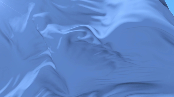 Light Blue Cloth or Silk Flag Waving alt