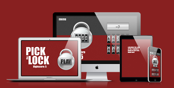 Math Game: Pick The Lock