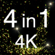 4 Fairly Particles 4K Pack - VideoHive Item for Sale