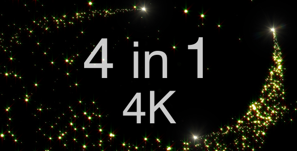 4 Fairly Particles 4K Pack