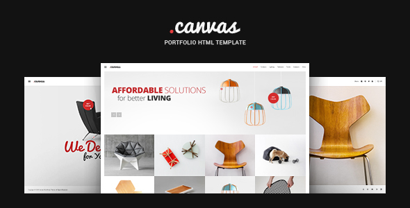 Canvas Interior & Furniture Portfolio Template