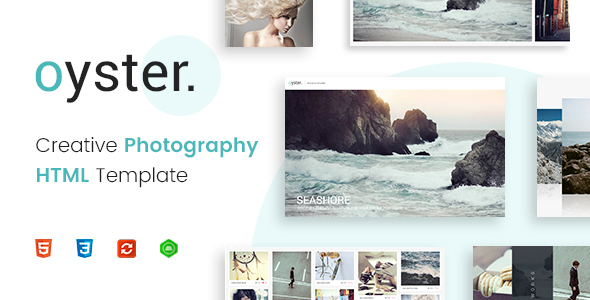 Oyster – Creative Photography HTML