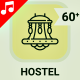Hostel Hotel Booking Motion Graphics Icons - VideoHive Item for Sale