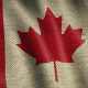 Burlap Flag of Canada - VideoHive Item for Sale