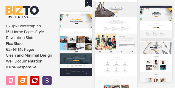 BizTo | MultiPurpose HTML5 Template