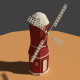 Low Poly Farm Wind Mill 2 - 3DOcean Item for Sale