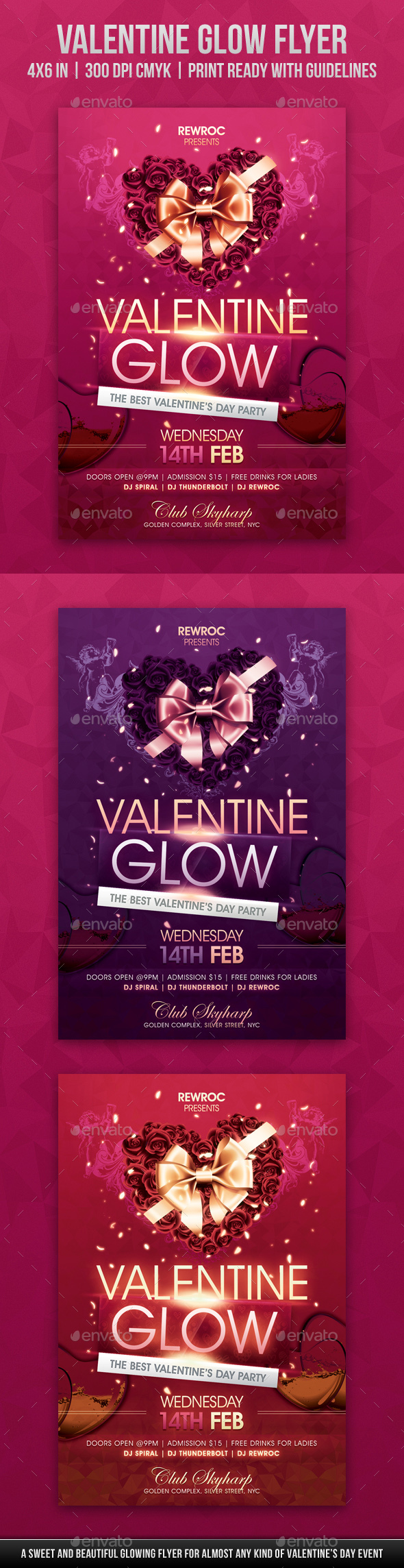 Valentine Glow Flyer