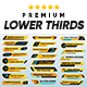 Premium Lower Thirds Pack - VideoHive Item for Sale