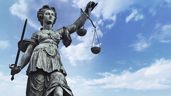 Justice Statue With Sword And Scale alt