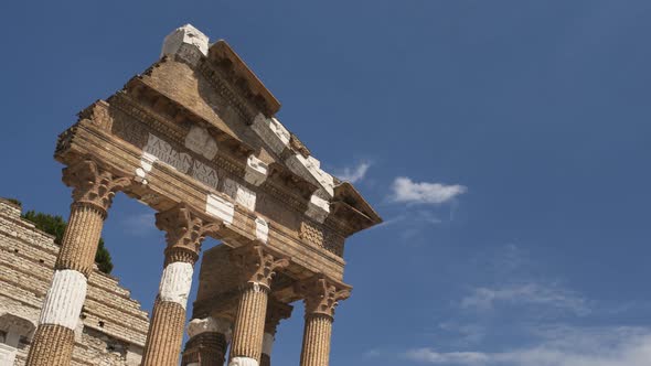 Ancient Roman Temple timelapse