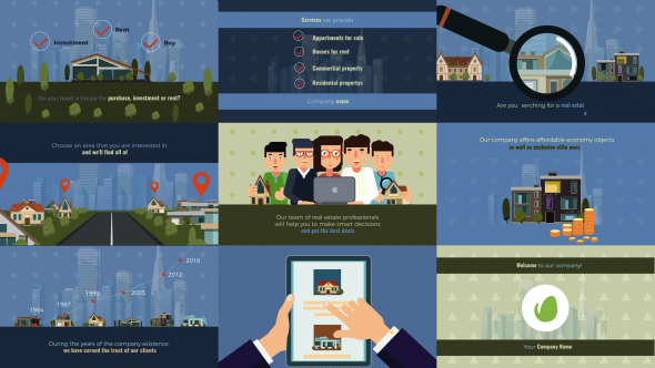 Real Estate Company Animated Promo