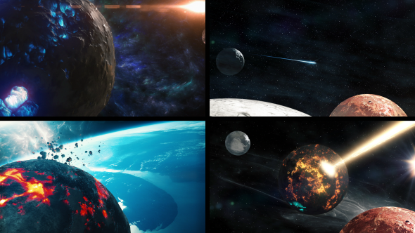 Fantasy Planets 3 (Pack of 4) alt