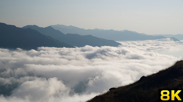 Covered Clouds Over the Valley