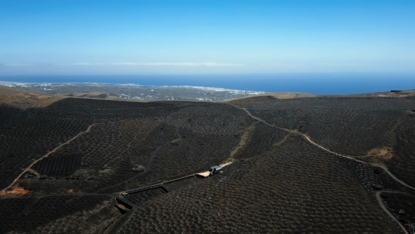 Wine Valley of La Geria, Lanzarote, Canary Islands