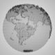 Digital Earth Rotating - VideoHive Item for Sale