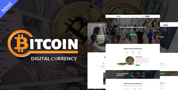 Bitcoin HTML Template