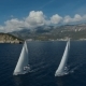 Aero Shooting of Two Yachts in the Open Sea - VideoHive Item for Sale