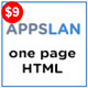 Appslan - HTML5 Landing Page - ThemeForest Item for Sale