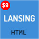 Lansing - One Page Corporate Html Template - ThemeForest Item for Sale