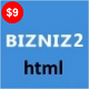 Bizniz2 - One Page Mutlipurpose Html5 Template - ThemeForest Item for Sale