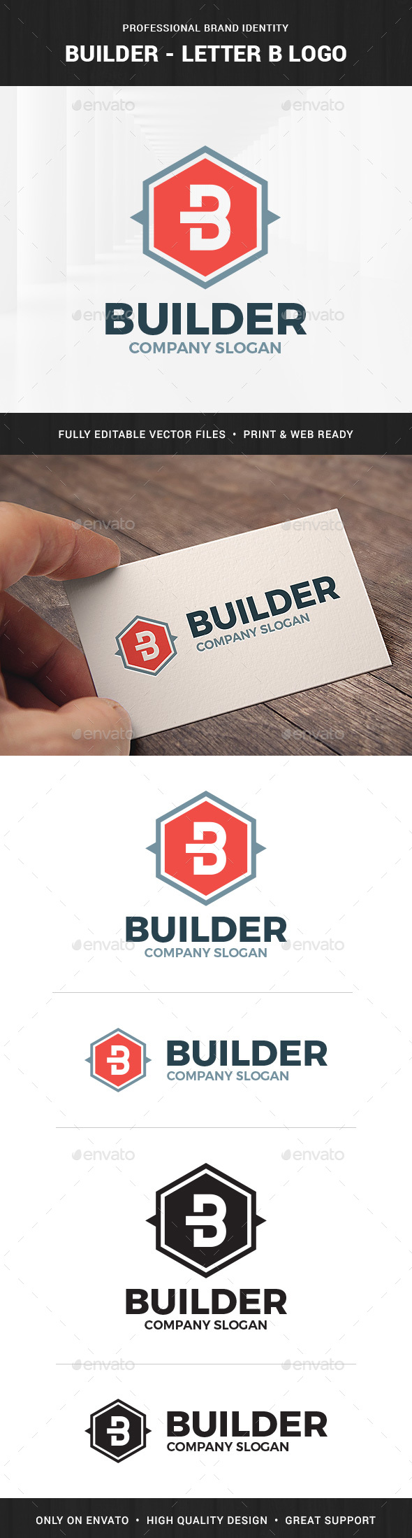 Builder - Letter B Logo