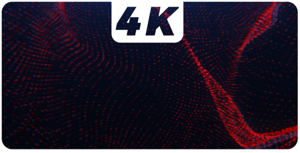 Red Background Particles alt